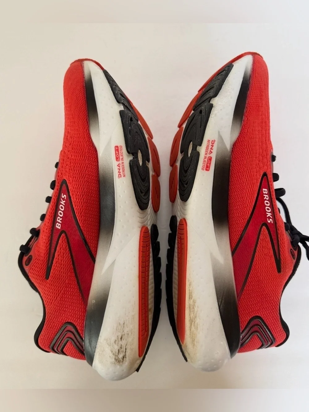 Brooks Glycerin 21 Men’s Running Shoes Salsa Red Grenadine Black DNA LOFT V3 Sz9